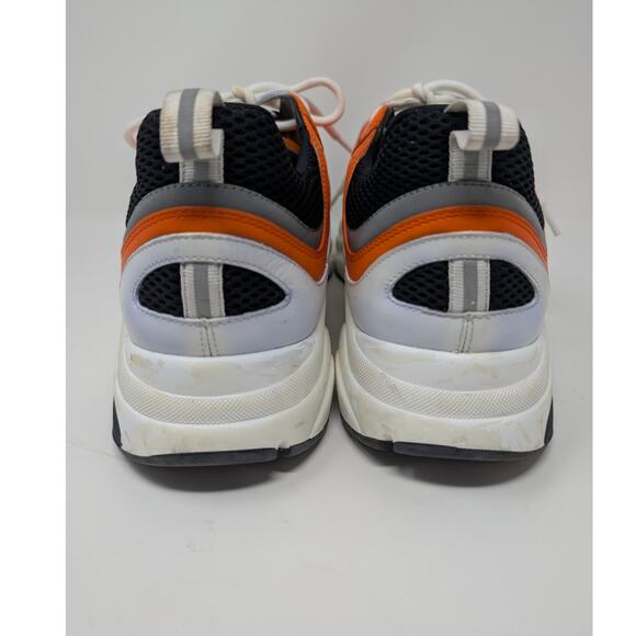 Christian Dior B22 Sneaker Orange Grey White Mesh Chunky Trainer main image 16